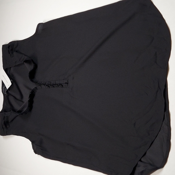 Ann Taylor Black Sleeveless Top NWT Size S - Picture 2 of 5
